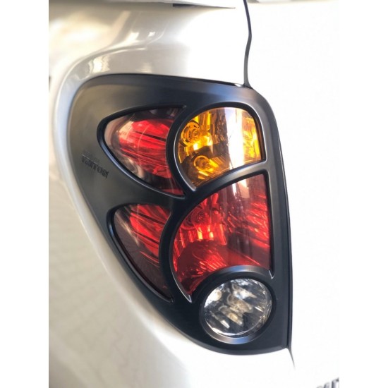 2008 -2014 mıtsubıshı l200 uyumlu  stop cerceve kaplama sıyah