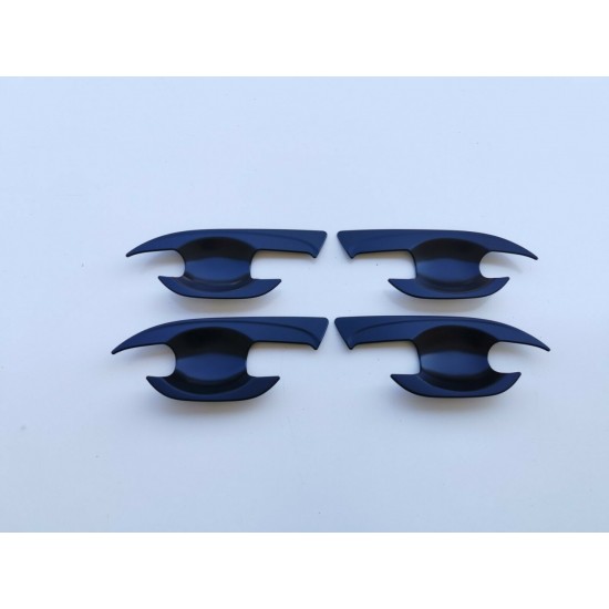 Navara 2015-2020 ıçın uyumlu ıc kapı kolu kaplama sıyah