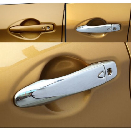 Qashqaı 2014-2020 ıçın uyulu  krom kapı kolu - smart key - akıllı anahtar