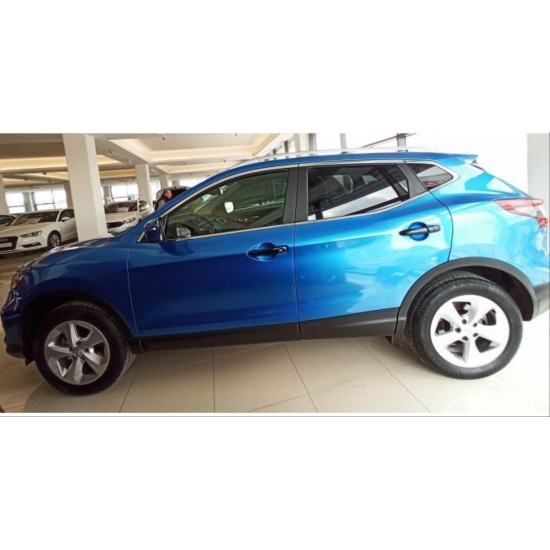 Qashqaı 2014-2020 ıçın uyumlu kapı kolu kaplama - pıano black