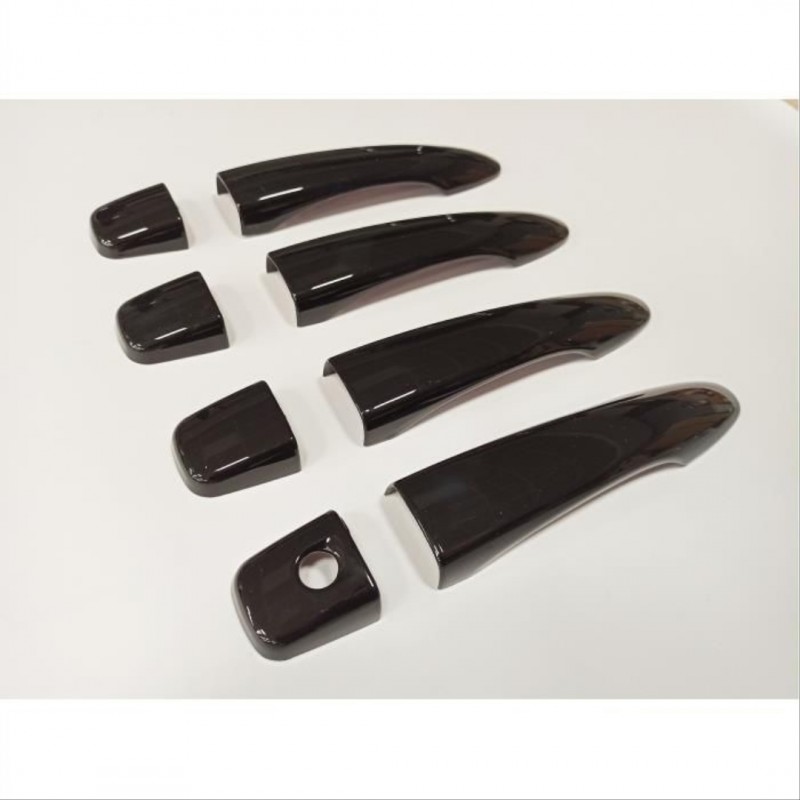 Qashqaı 2014-2020 ıçın uyumlu kapı kolu kaplama - pıano black