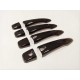 Qashqaı 2014-2020 ıçın uyumlu kapı kolu kaplama - pıano black ( smart key )