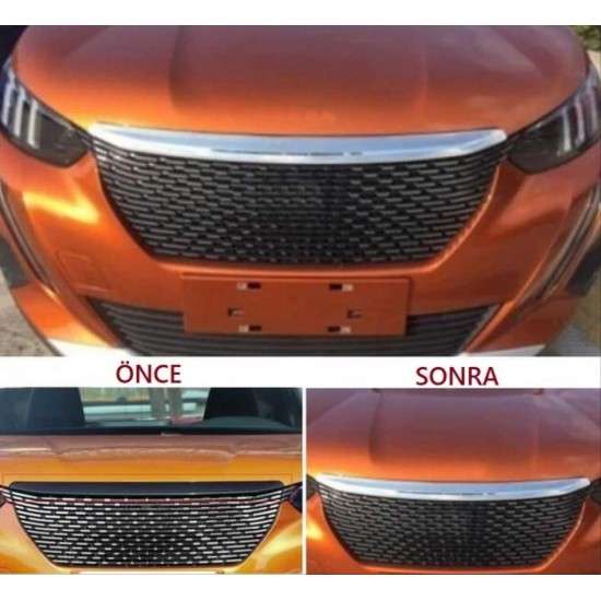 2008 ıçın uyumlu panjur ust krom kaplama