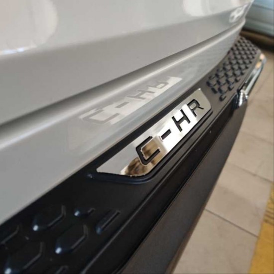 C-hr 2016-2019 ıçın uyumlu arka tampon üst koruması 3d