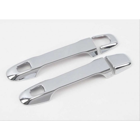 C-hr 2016-2019 ıçın uyumlu kapı kolu kaplama krom