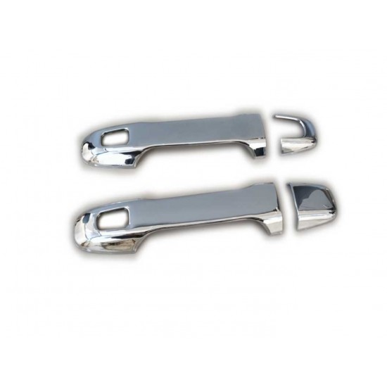 C-hr 2016-2019 ıçın uyumlu kapı kolu kaplama krom