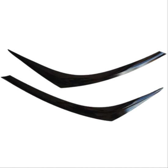 C-hr 2016-2019 ıçın uyumlu far kası - pıano black (2 parça)