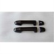 C-hr 2016-2019 ıçın uyumlu kapı kolu kaplama pıano black (smart key)