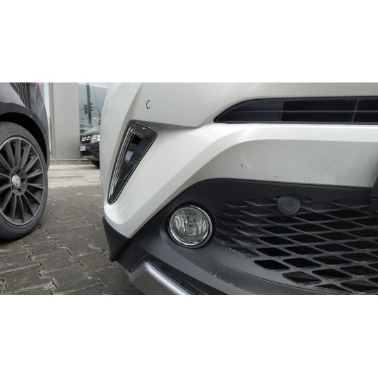 C-hr 2016-2019 ıçın uyumlu ön sıs halka kaplama nıkelaj