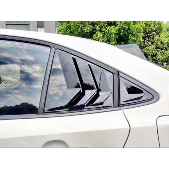 Corolla 2019+ ıçın uyumlu kelebek kaplama pıano black