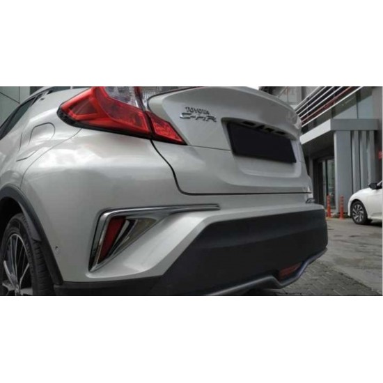 C-hr 2016-2019 ıçın uyumlu arka sıs kaplaması nıkelaj