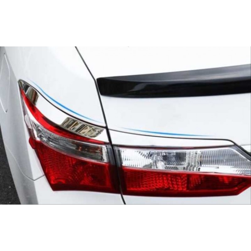 Corolla 2014-2018 ıçın uyumlu stop kas nıkelajı