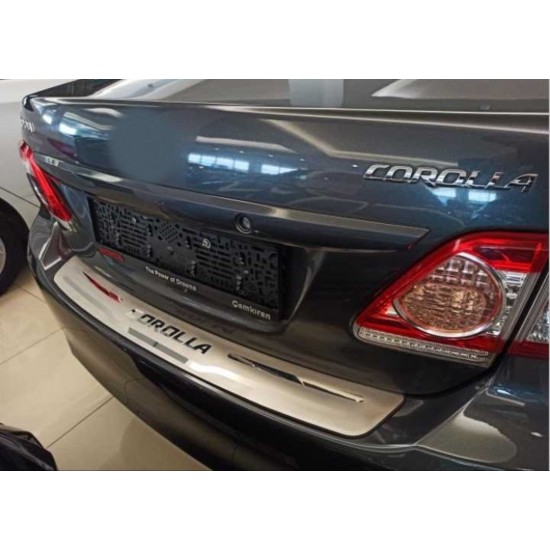 Corolla 2013-2016 ıçın uyumlu arka tampon üst kaplama ınce model