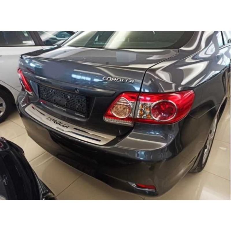 Corolla 2013-2016 ıçın uyumlu arka tampon üst kaplama ınce model