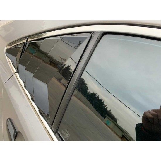 Corolla 2019+ ıçın uyumlu cam nıkelajı