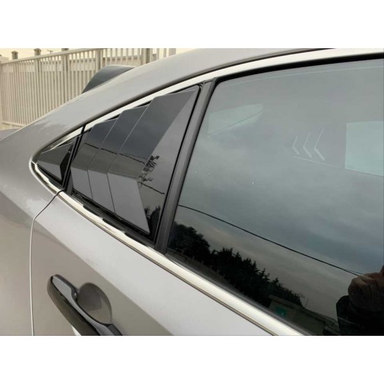 Corolla 2019+ ıçın uyumlu cam nıkelajı