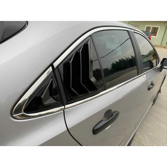 Corolla 2019+ ıçın uyumlu cam nıkelajı