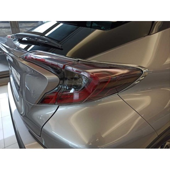 C-hr 2016-2019 ıçın uyumlu stop kaplama - nıkelaj