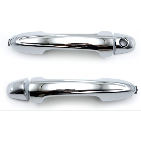 Hılux revo 2016-2019 ıçın uyumlu kapı kolu kaplama krom