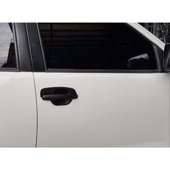 Hılux vıgo 2012-2015 ıçın uyumlu kapı kolu kaplama sıyah