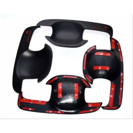 Hılux vıgo 2012-2015 ıçın uyumlu kapı kolu ıç kaplama sıyah