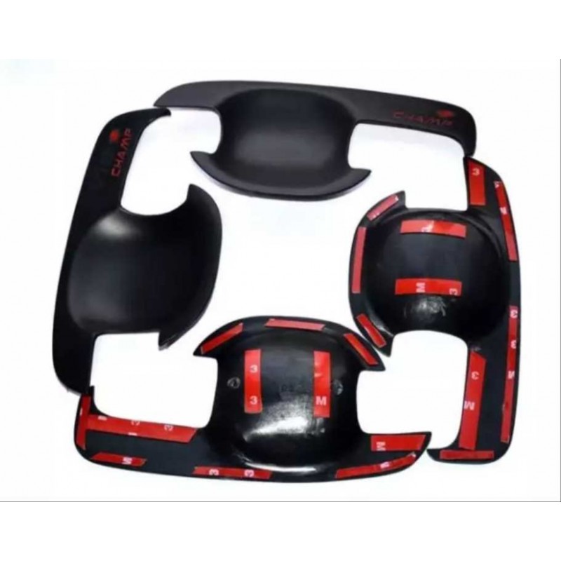 Hılux vıgo 2012-2015 ıçın uyumlu kapı kolu ıç kaplama sıyah