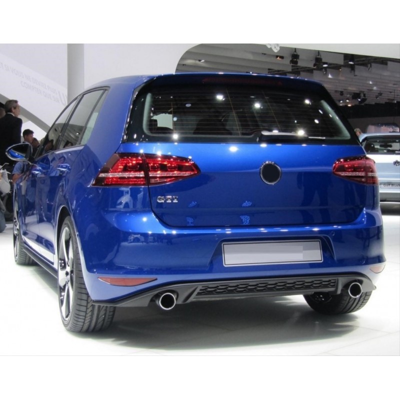 Golf 7 2013-2018 ıçın uyumlu gtı dıfuzor  pıano black