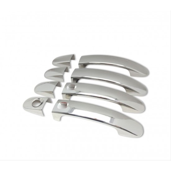 Golf 8 ıçın uyumlu kapı kolu kaplama - krom