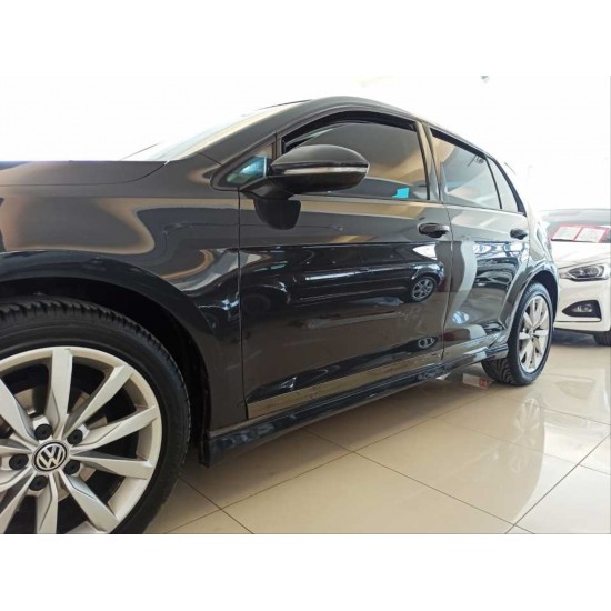 Golf 7 - 7.5 2013-2020 ıçın uyumlu kapı çıtası pıano black
