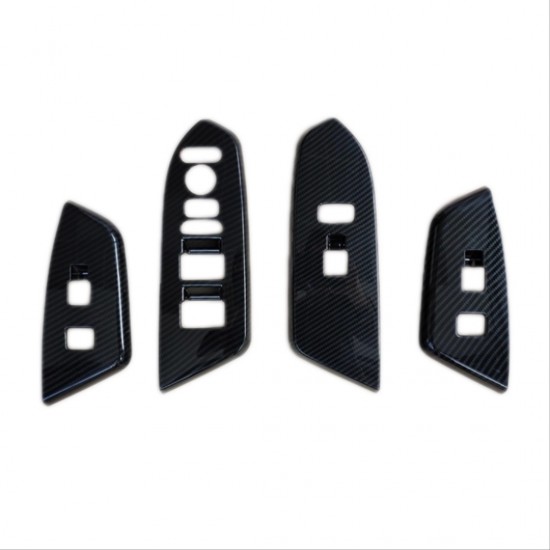 Cr-v 2018-2021 ıçın uyumlu  kapı kolçak kaplama karbon