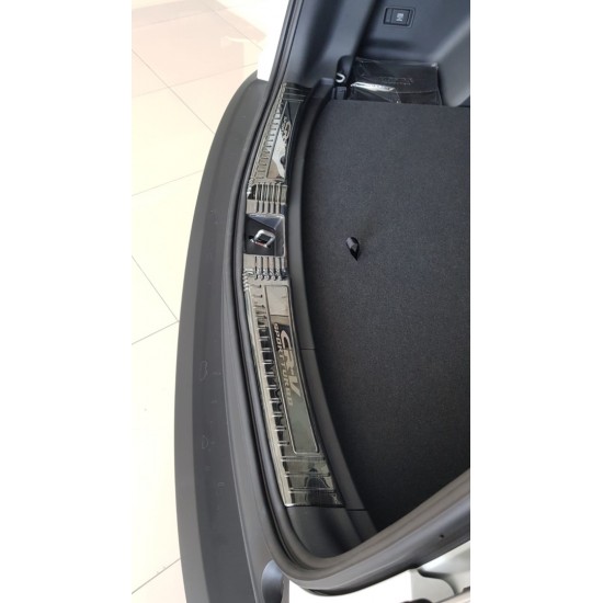 Cr-v 2017+ ıçın uyumlu  bagaj esık koruma tıtanyum sıyah