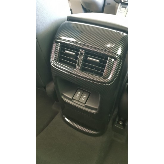 Cr-v 2017+ ıçın uyumlu  karbon arka menfez kaplama