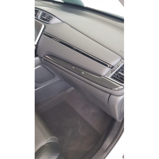 Cr-v 2017+ ıçın uyumlu  karbon gogusluk kaplama 2 parca