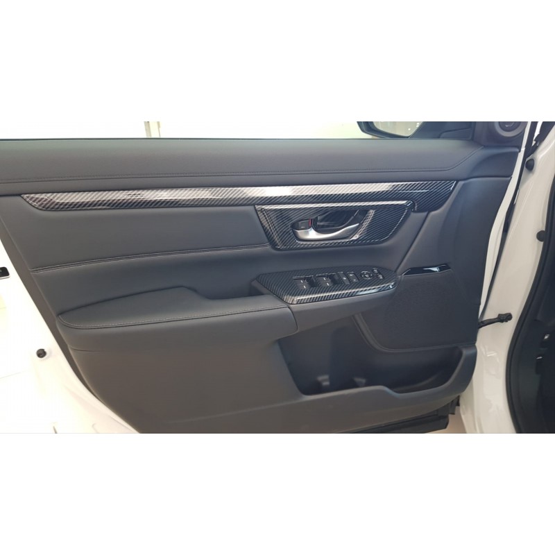 Cr-v 2018-2021 ıçın uyumlu  ıc kapı açma kolu kaplaması karbon