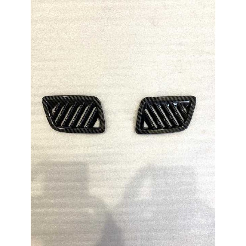 Cr-v 2017+ ıçın uyumlu  karbon ön gogusluk menfez kaplama