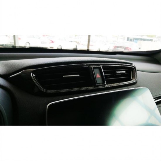 Cr-v 2017+ ıçın uyumlu  karbon orta menfez kaplama