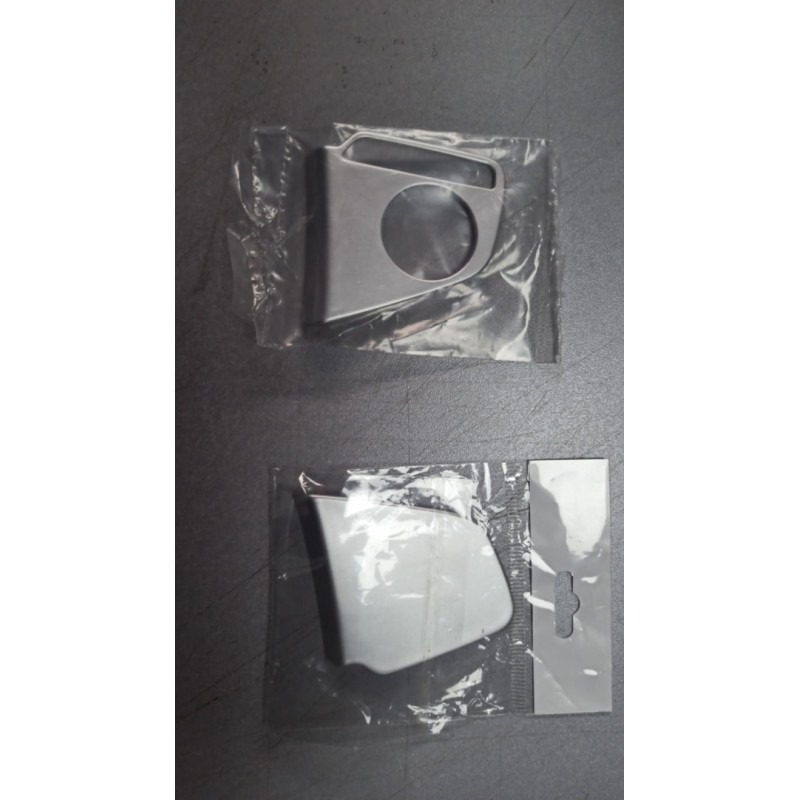 Cıvıc fc5 2016-2020 ıçın uyumlu dıreksıyon kaplaması 2 parça - sılver