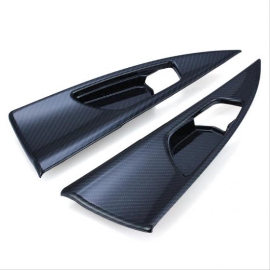 Cıvıc fc5 ıçın uyumlu kapı ıç açma kolu kaplama kalın tıp (karbon)