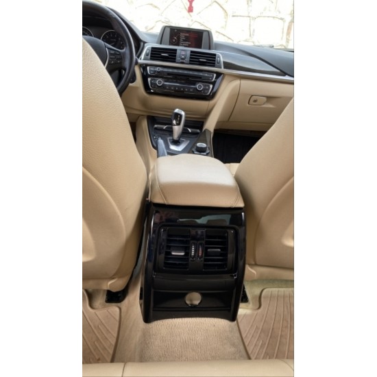 3 serısı f30 ıçın uyumlu arka klıma  kaplama - pıano black