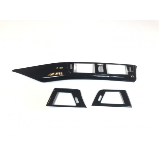 3 serısı f30 gögüslük ve menfez kaplama setı - pıano black