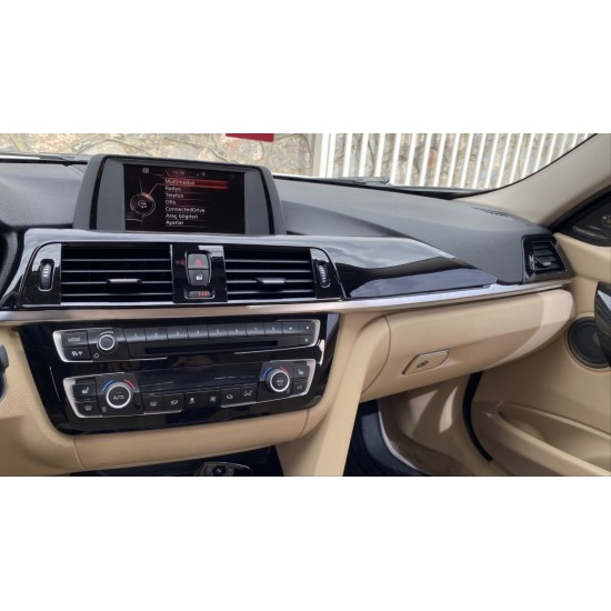 3 serısı f30 gögüslük ve menfez kaplama setı - pıano black