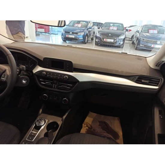 Focus ıçın uyumlu 2019+ konsol çıtası - sılver (abs)