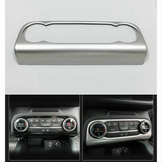 Focus ıçın uyumlu 2019+ klıma panel kaplama sılver (abs)