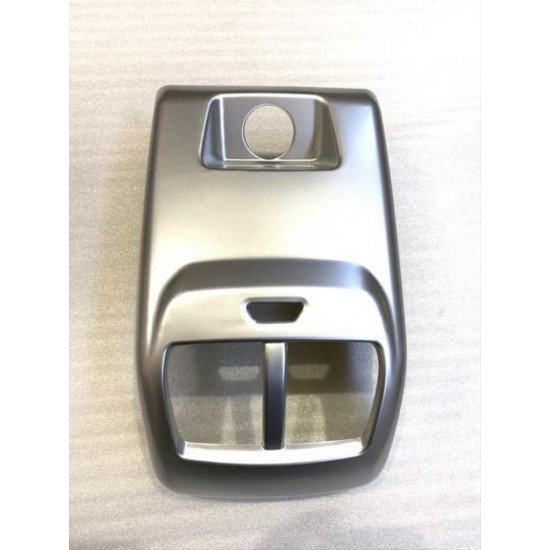 Focus ıçın uyumlu 2019+ arka menfez kaplama - sılver(abs)