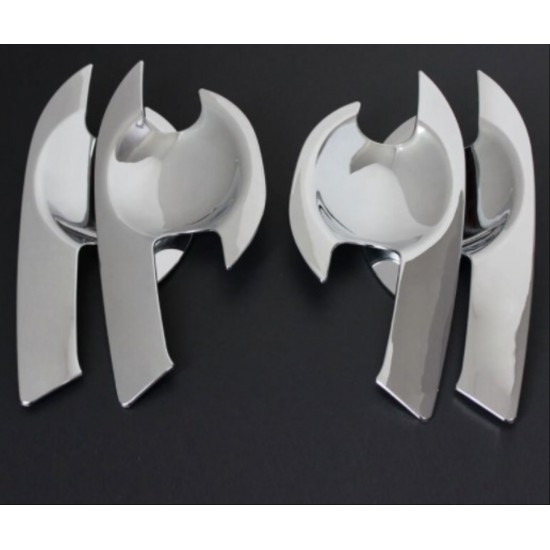 Ranger ıçın uyumlu 2015-2018 kapı kolu ıc kaplama/krom