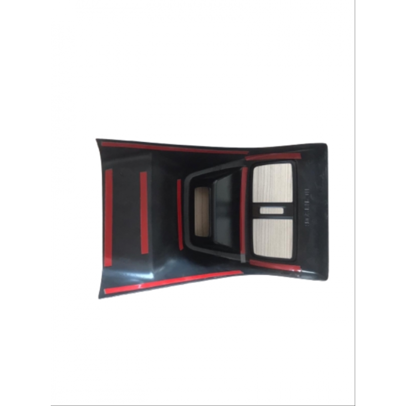 Cıvıc fe1 2022 ıçın uyumlu  arka klıma panel kaplama - pıano black