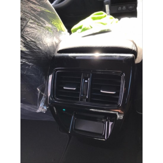 Cıvıc fe1 2022 ıçın uyumlu  arka klıma panel kaplama - pıano black