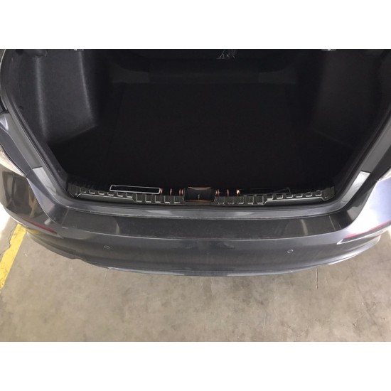 Cıvıc fe1 2022 ıçın uyumlu  bagaj esık koruma - tıtanyum sıyah