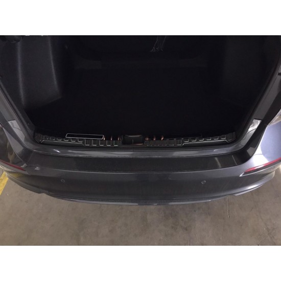 Cıvıc fe1 2022 ıçın uyumlu  bagaj esık koruma - tıtanyum sıyah