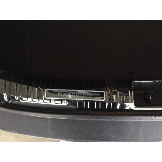 Cıvıc fe1 2022 ıçın uyumlu  bagaj esık koruma - tıtanyum sıyah